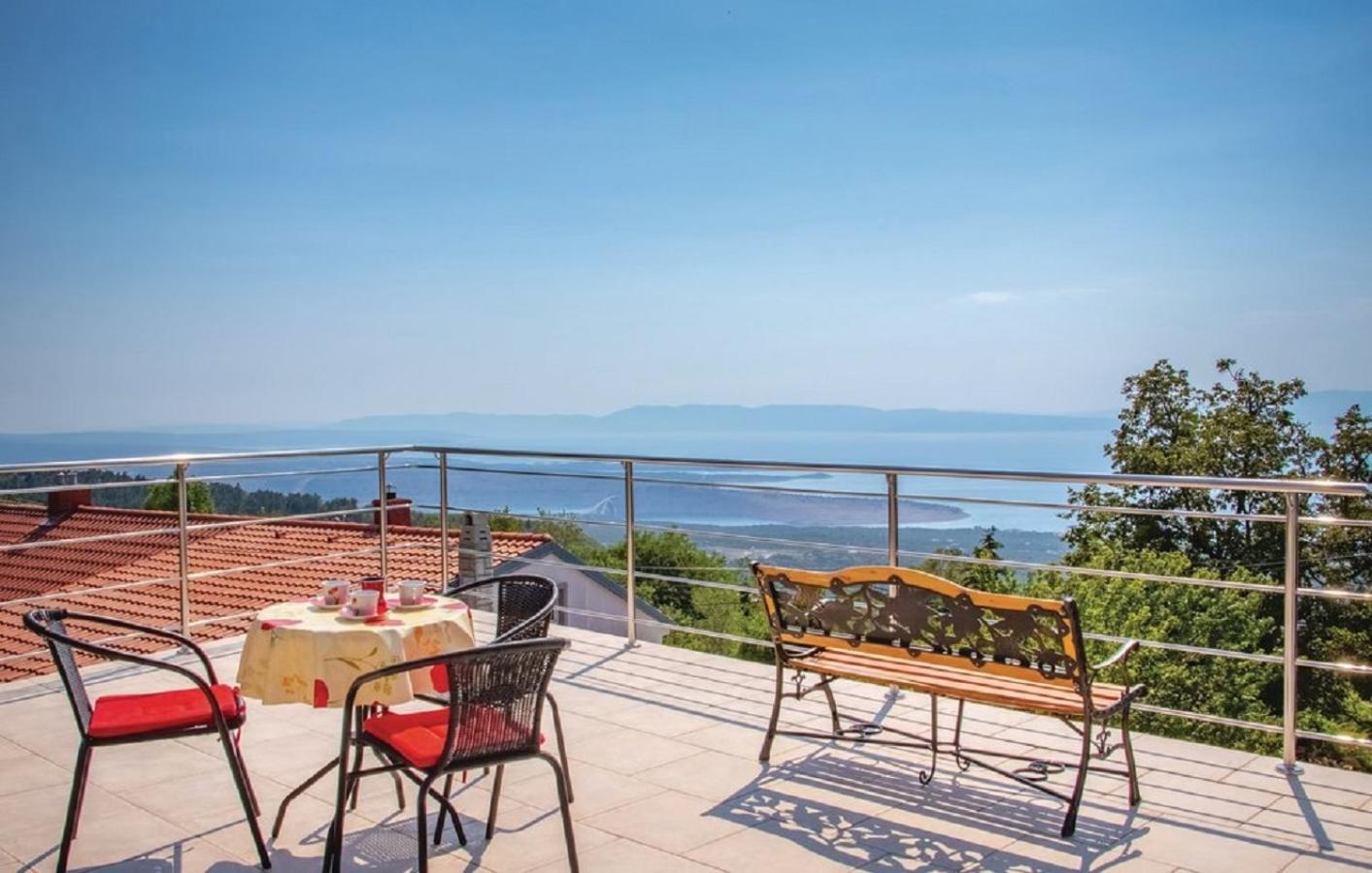 Apartment Jasna With Breathtaking Sea View, Terrace And Free Parking Hreljin ภายนอก รูปภาพ