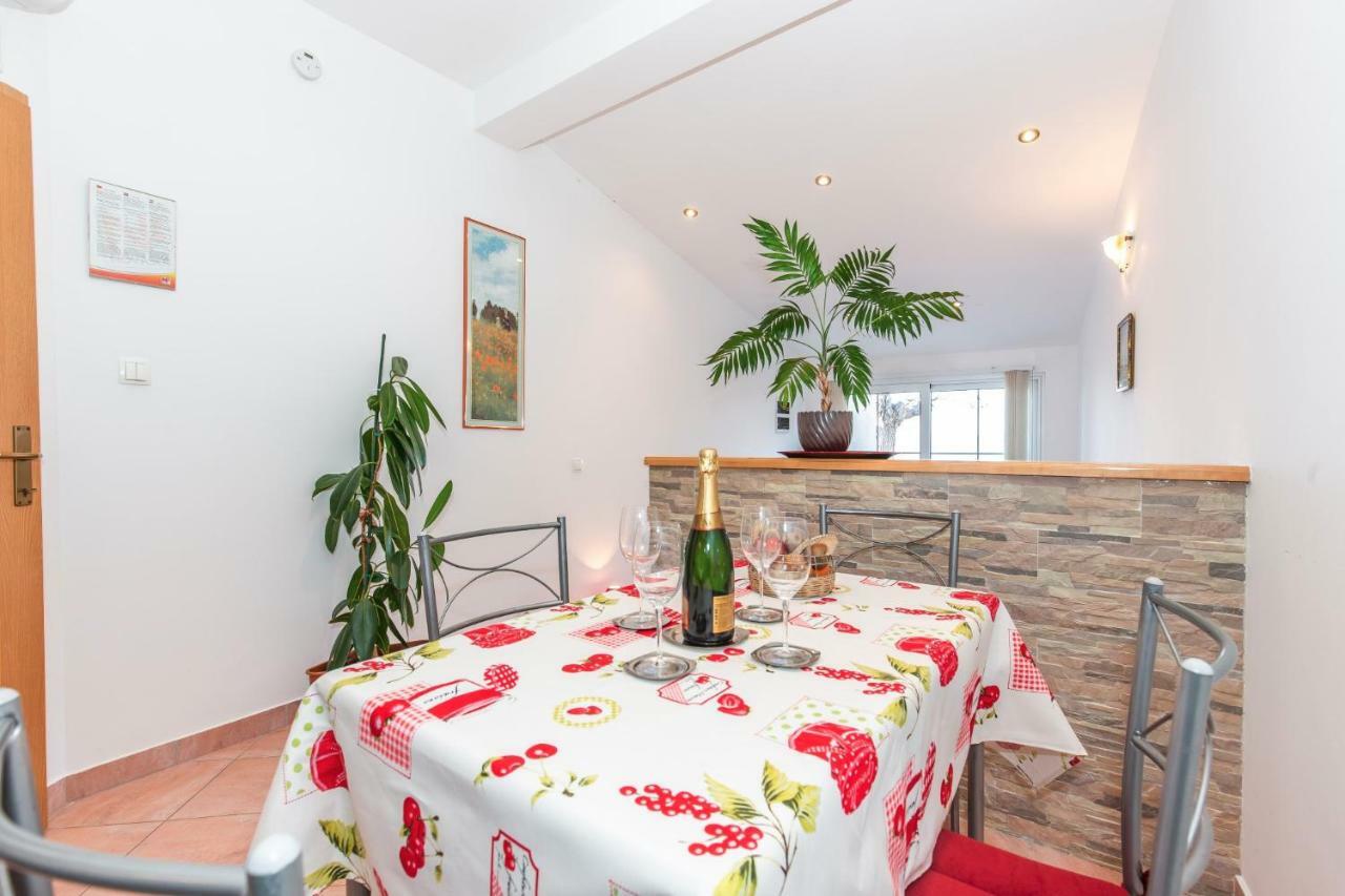 Apartment Jasna With Breathtaking Sea View, Terrace And Free Parking Hreljin ภายนอก รูปภาพ